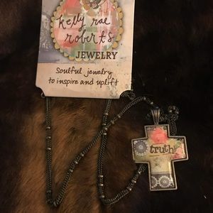 NEW KELLY RAE ROBERTS TRUTH CROSS SOULFUL JEWELRY